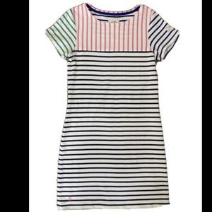 Joules Mariners Grade Shift Jersey Dress 100% Cotton Stripes Nautical 4